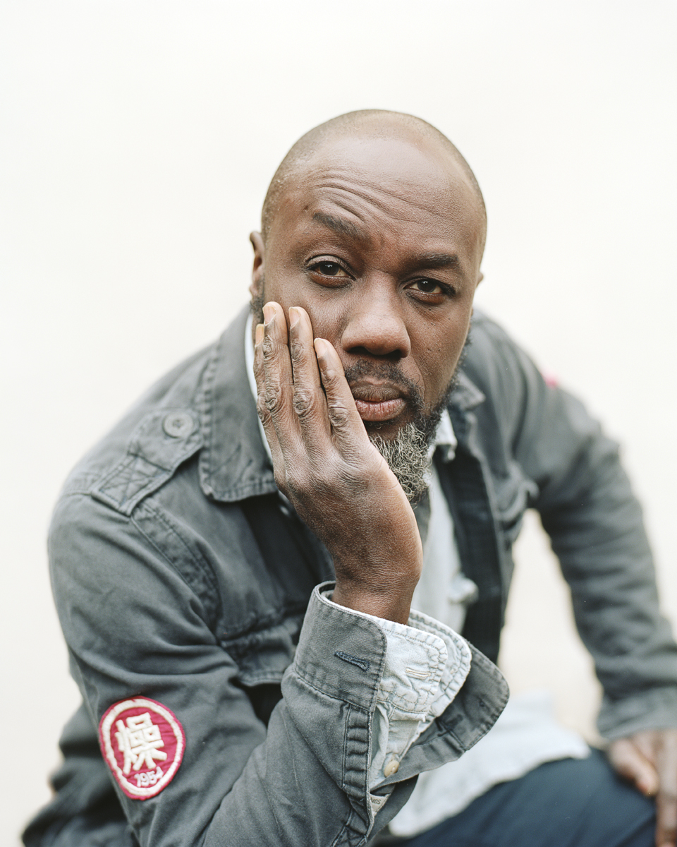 Editorial with an actor Tas Emiabata